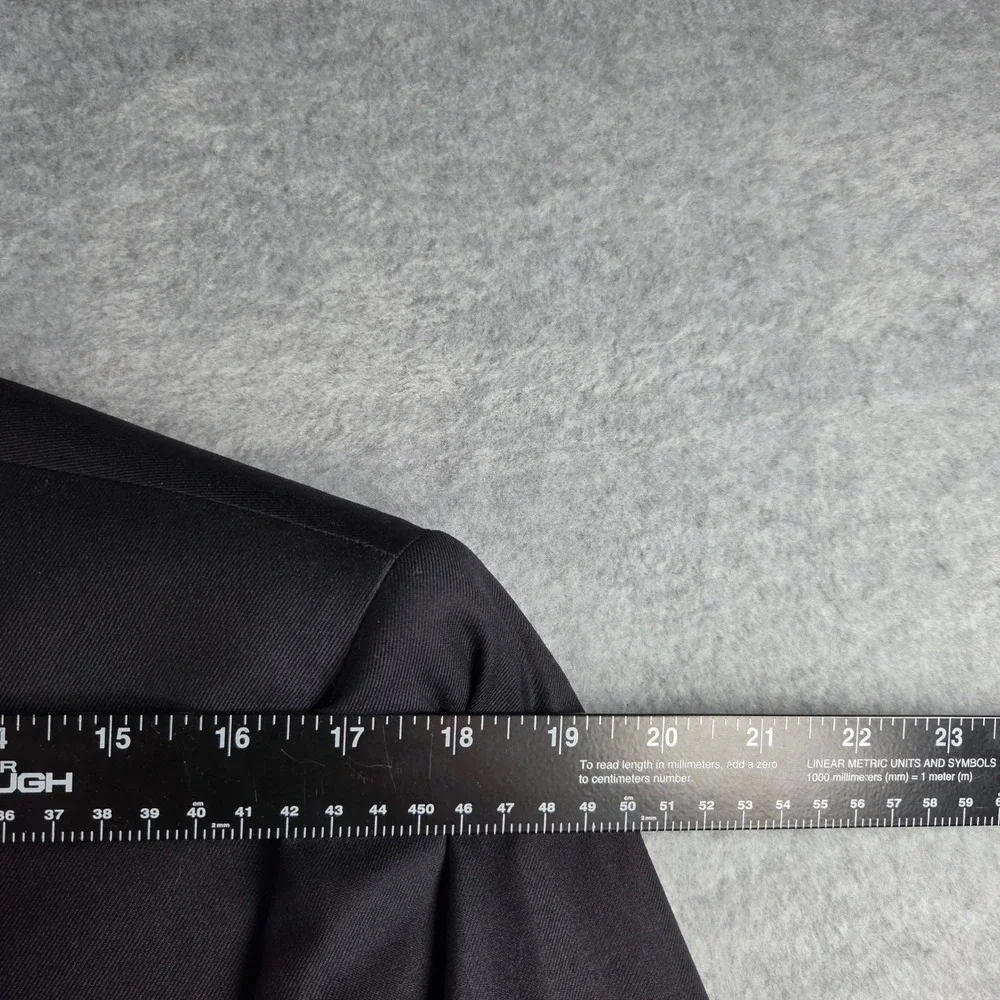 Jos. A. Bank Blazer Mens 39R Navy Blue Wool Gold Crest Buttons Signature